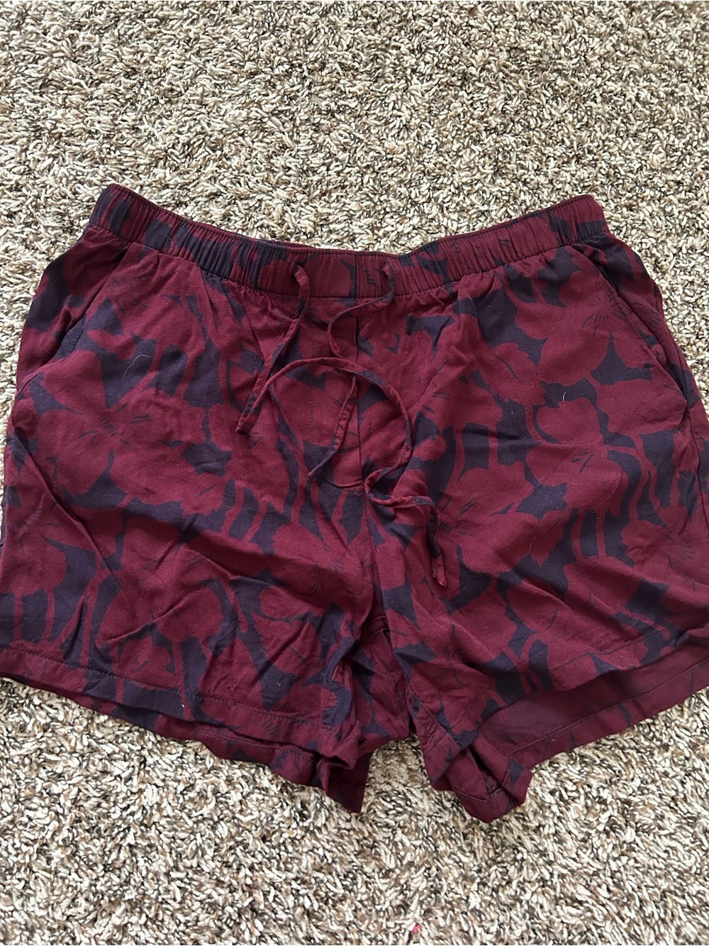 Gap Patterned Drawstring Shorts